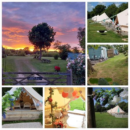 Hopgarden Glamping - Luxury 6M Bell Tent Wadhurst Екстер'єр фото