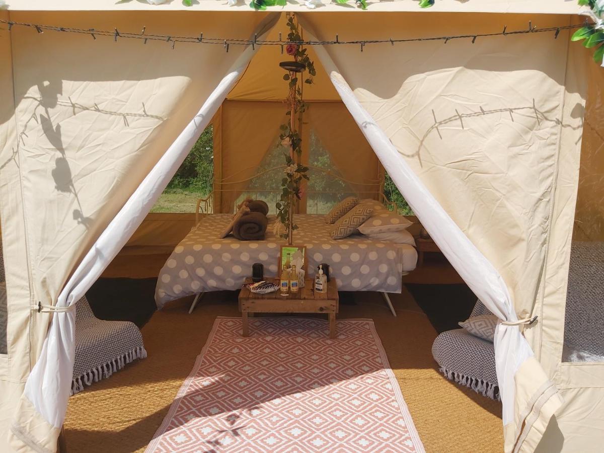 Hopgarden Glamping - Luxury 6M Bell Tent Wadhurst Екстер'єр фото