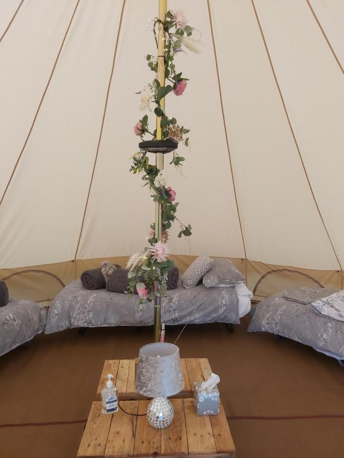 Hopgarden Glamping - Luxury 6M Bell Tent Wadhurst Екстер'єр фото