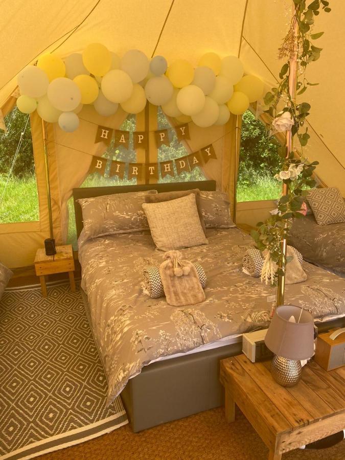 Hopgarden Glamping - Luxury 6M Bell Tent Wadhurst Екстер'єр фото