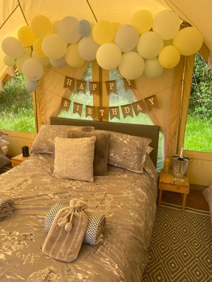 Hopgarden Glamping - Luxury 6M Bell Tent Wadhurst Екстер'єр фото