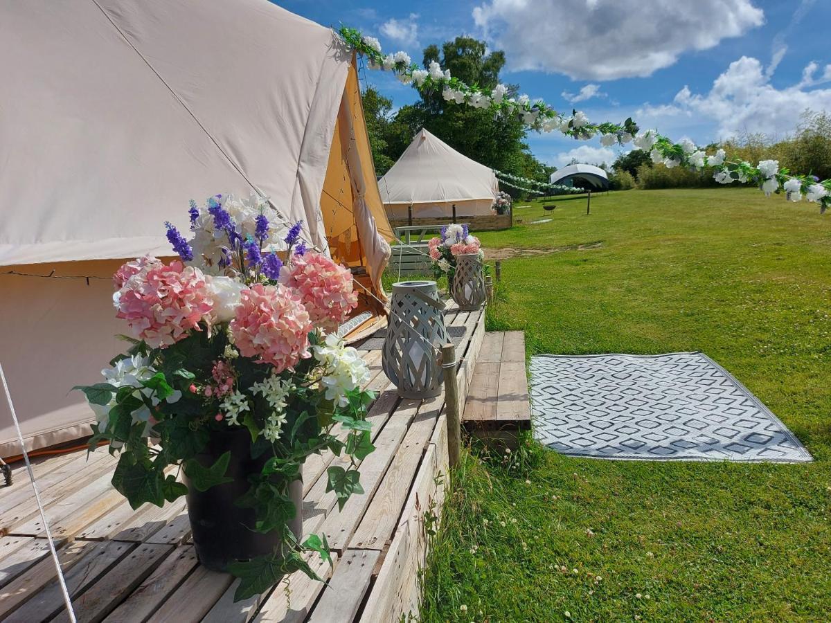 Hopgarden Glamping - Luxury 6M Bell Tent Wadhurst Екстер'єр фото