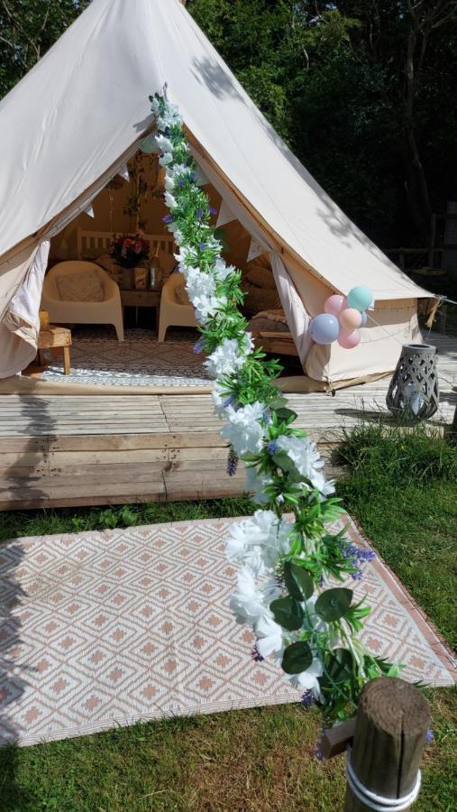 Hopgarden Glamping - Luxury 6M Bell Tent Wadhurst Екстер'єр фото