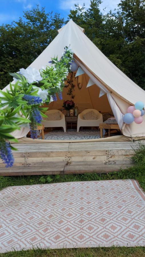 Hopgarden Glamping - Luxury 6M Bell Tent Wadhurst Екстер'єр фото