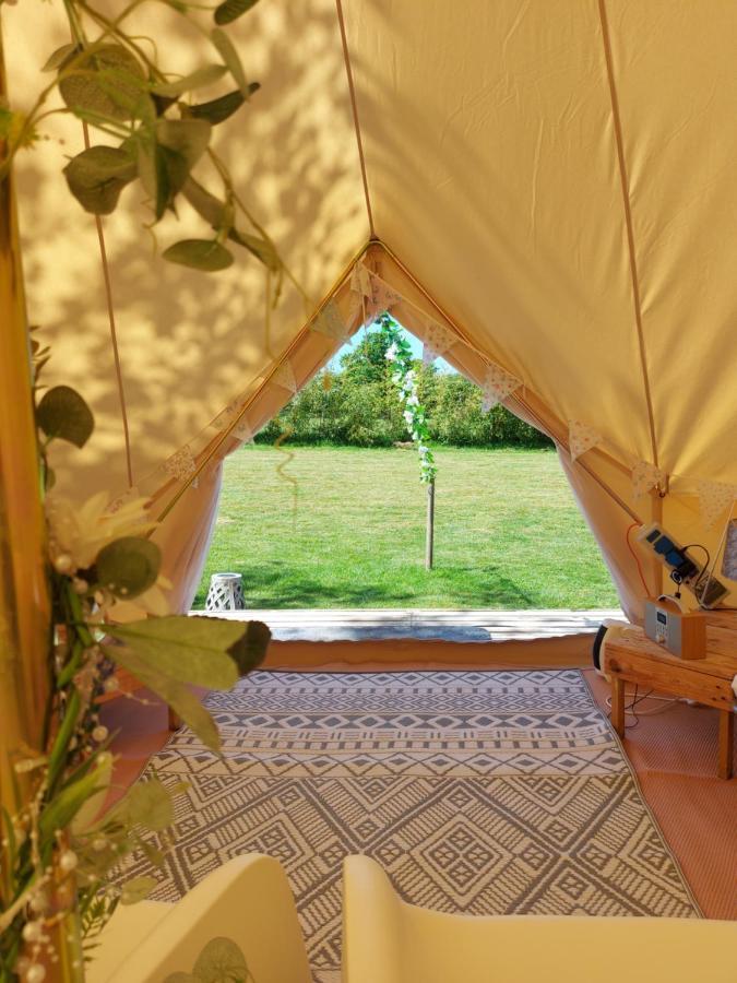 Hopgarden Glamping - Luxury 6M Bell Tent Wadhurst Екстер'єр фото