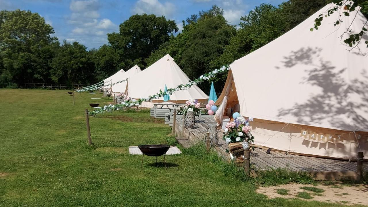 Hopgarden Glamping - Luxury 6M Bell Tent Wadhurst Екстер'єр фото