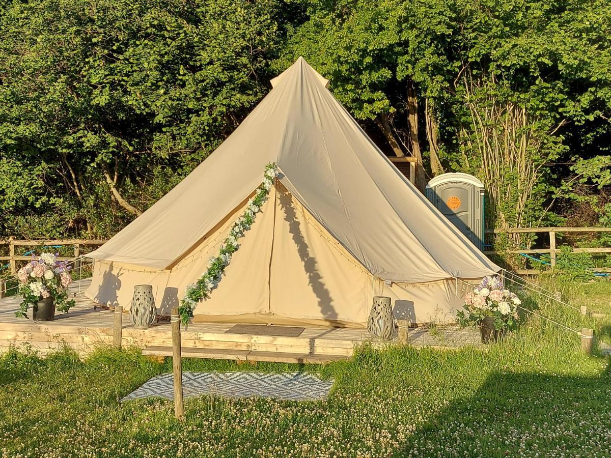 Hopgarden Glamping - Luxury 6M Bell Tent Wadhurst Екстер'єр фото