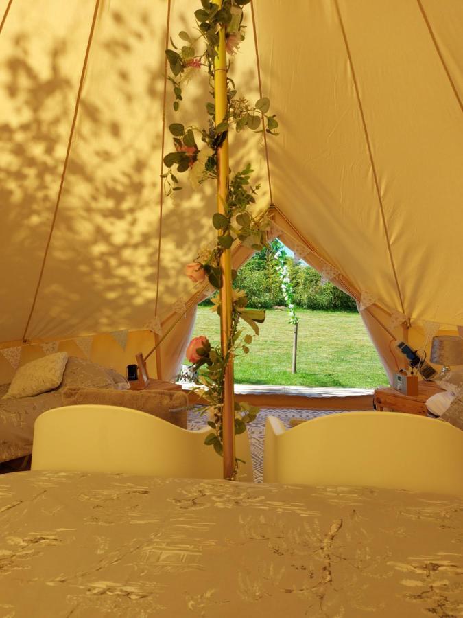 Hopgarden Glamping - Luxury 6M Bell Tent Wadhurst Екстер'єр фото