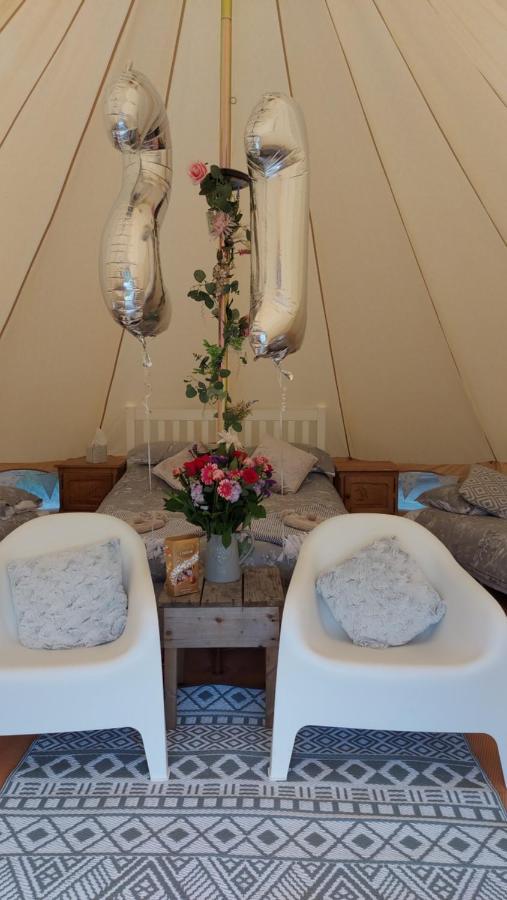 Hopgarden Glamping - Luxury 6M Bell Tent Wadhurst Екстер'єр фото
