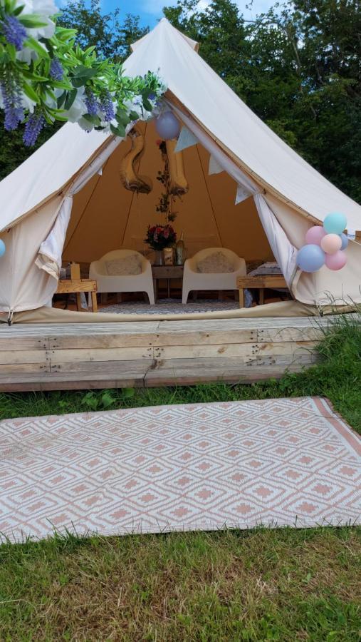 Hopgarden Glamping - Luxury 6M Bell Tent Wadhurst Екстер'єр фото